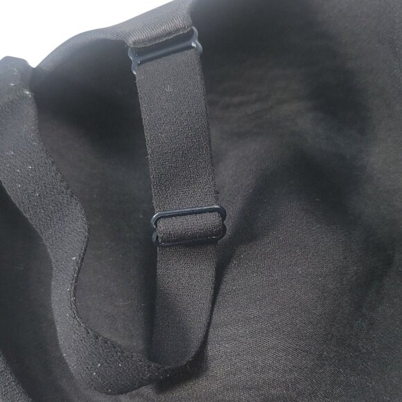 Cacique Underwire Bra Black 42DD Adjustable Lightly Padded Balconette Seamless - Picture 4 of 9